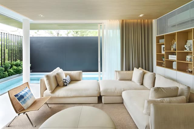 3-Bedroom Pool Villa Garden View