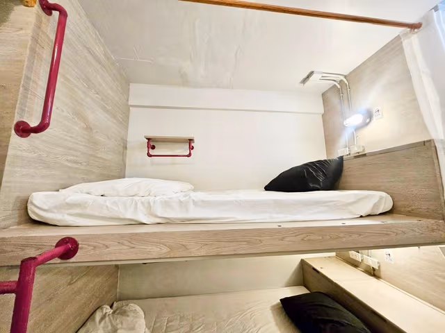 Bunk Bed in Male Dormitory Room
