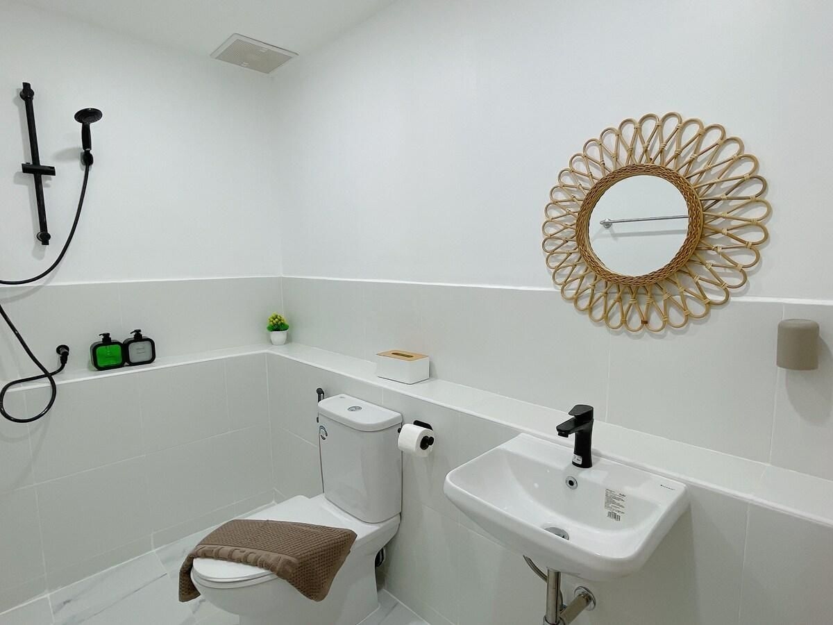 Relax Private terrace&cozy BR,near Grand palace3