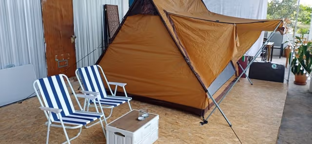 Basic Tent, 1 King Bed