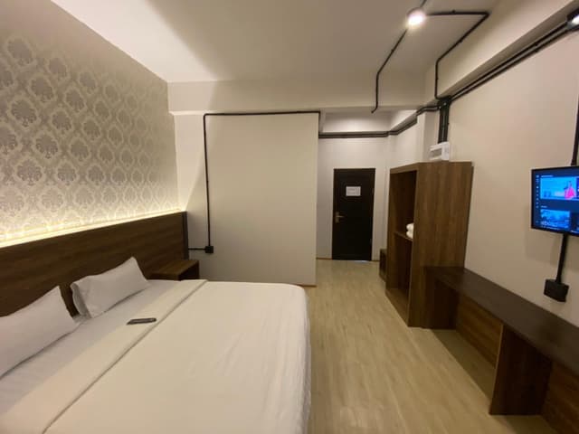 Twin Bed Room With Air conditioning