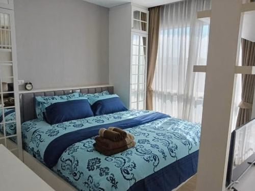 สตูดิโอ อพาร์ตเมนต์ 1 ห้องน้ำส่วนตัว ขนาด 27 ตร.ม. – บางแสน (Fluffy bed and seaview @Bangsaen)0
