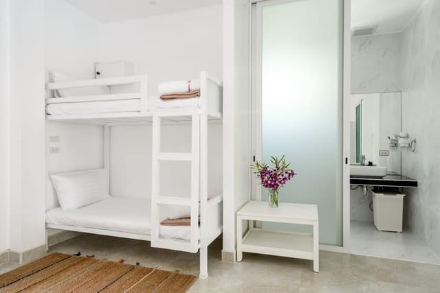 Private 2-Bed Bunk with Private Bathroom
