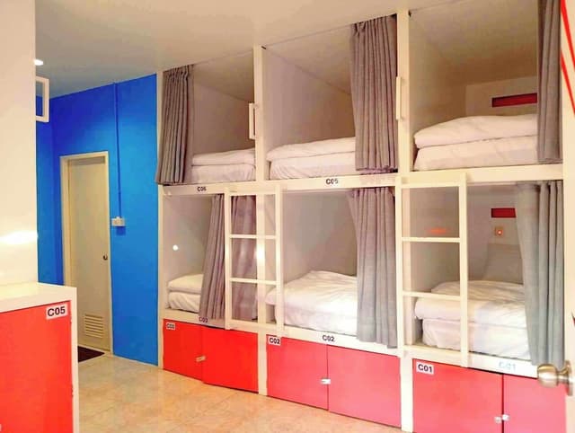 Economy Shared Dormitory, Mixed Dorm, Non Smoking, City View