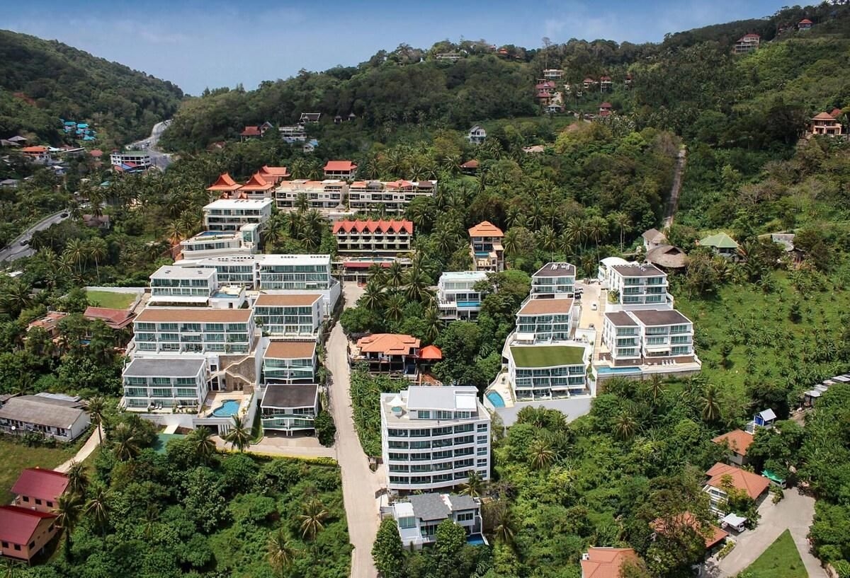 โบโฮ ชิค ซี วิว อพาร์ตเมนต์ อิน กะตะ (Boho chic sea view apartment in Kata)4