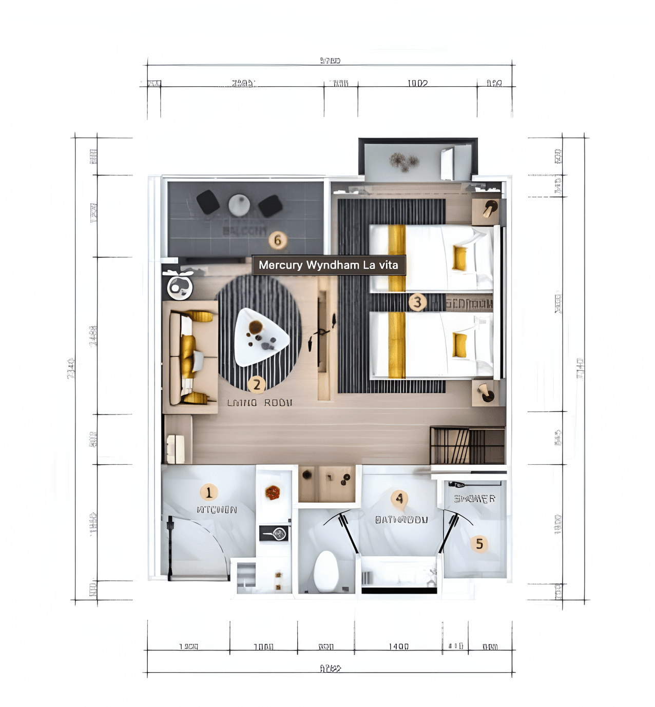 Modern studio in Rawai 600m from the beach Modern studio in Rawai 600m from the beach