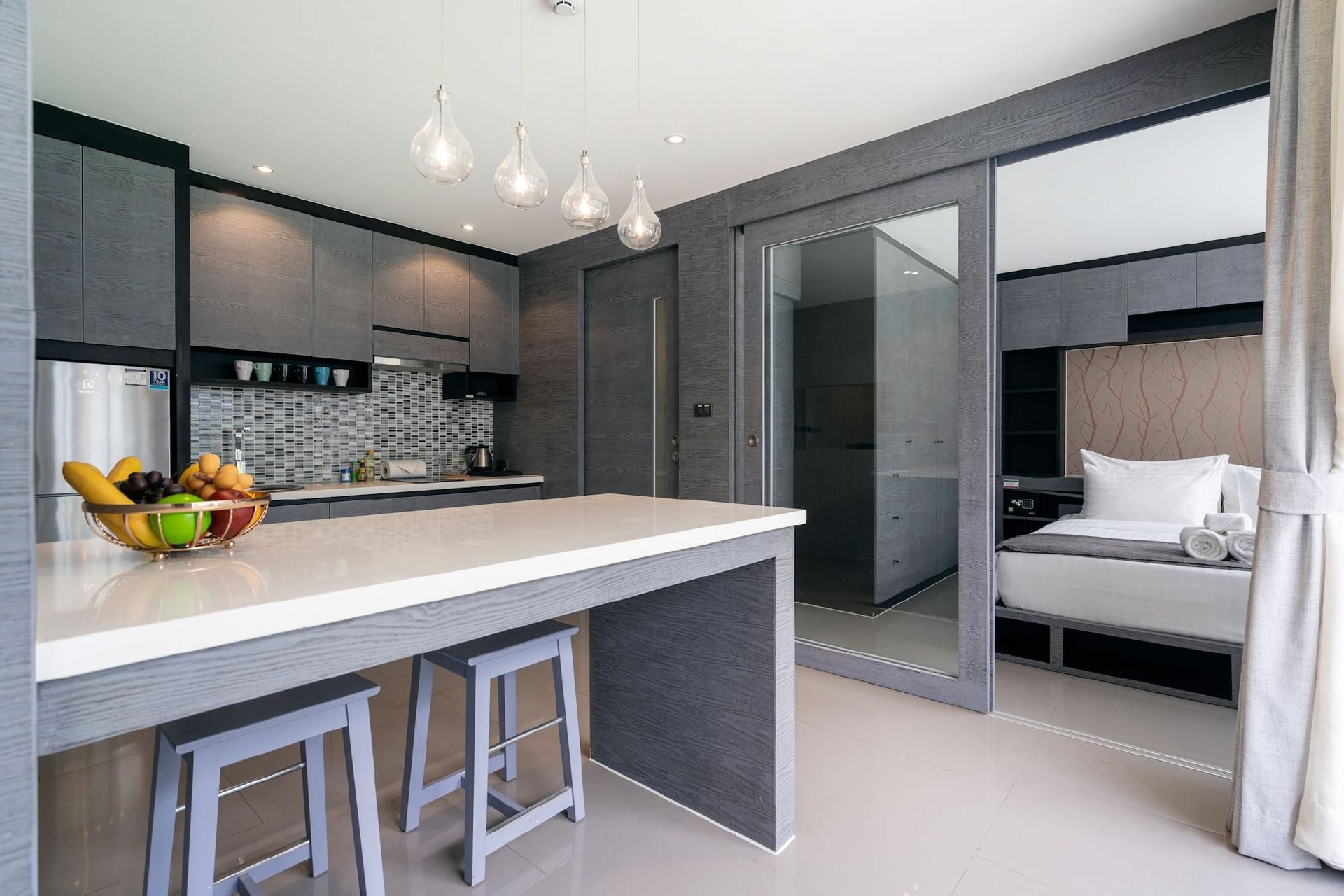 ซิตี้เกท วัน บีอาร์ ดีลักซ์ พูล วิว อะพาร์ทเมนต์ พี 402 (Citygate 1BR Deluxe Pool View Apartment P402)1