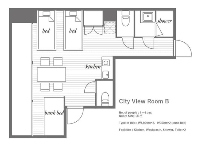 City View Room B, Non Smoking