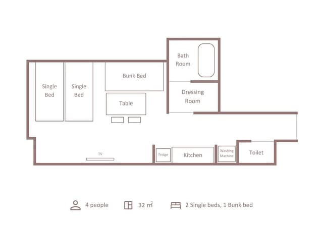 Standard 4Bed