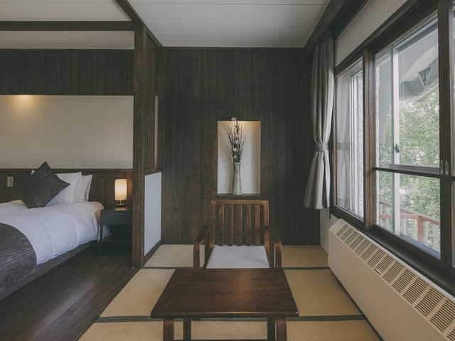 Japanese Modern Room with 2 single beds - Ski slopes View - Toilet only, Non Smoking