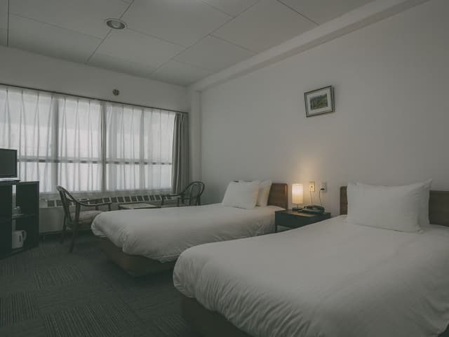 Western Room with 2 single beds - Bath and Toilet, Non Smoking