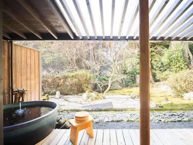 Japanese Room with Open-Air Bath