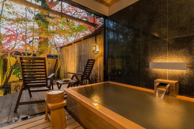 Premium Garden View Japanese Style Suite for 4 People with Private Semi Open-Air Bath