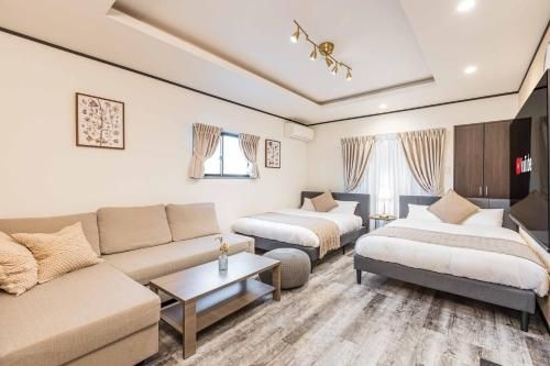 อพาร์ตเมนต์ 3 ห้องนอน 3 ห้องน้ำส่วนตัว ขนาด 127 ตร.ม. – เขตนิชินะริ (ART Shinsekai minami Maisonette)1