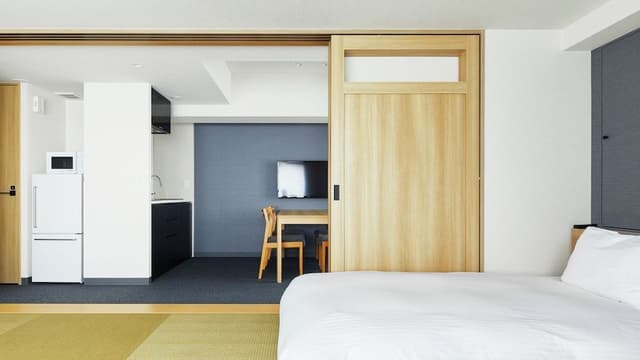 One-Bedroom Japanese Apartment For 5
