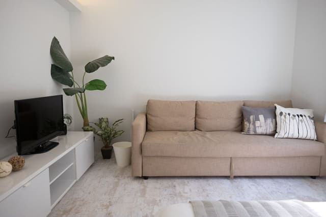 Double Room, 1 Double Bed with Sofa bed, Non Smoking, Shared Bathroom