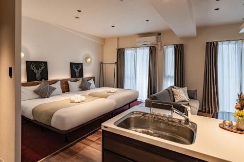 อพาร์ตเมนท์ โฮเทล 11 ชินไซบาชิ อะเมมูระ (Apartment Hotel 11 Shinsaibashi AMEMURA)1
