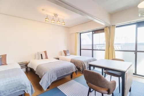 นิชินาคาสึ อะพาร์ตเมนต์ 301 - ฟรีไวไฟ (Free fixed Wi-Fi! Nishi Nakasu Apartment 301.)1