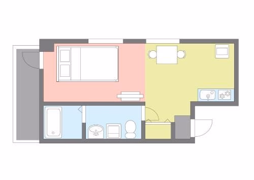 ยากูอิง อพาร์ตเมนต์ (Yakuin Apartment)0