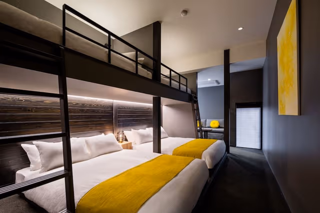 Deluxe Quadruple Room, Multiple Beds, Non Smoking, Private Bathroom