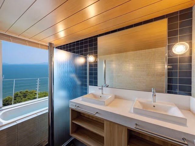 Deluxe Room with View Bath, for up to 5 pax, Non Smoking, Ocean View
