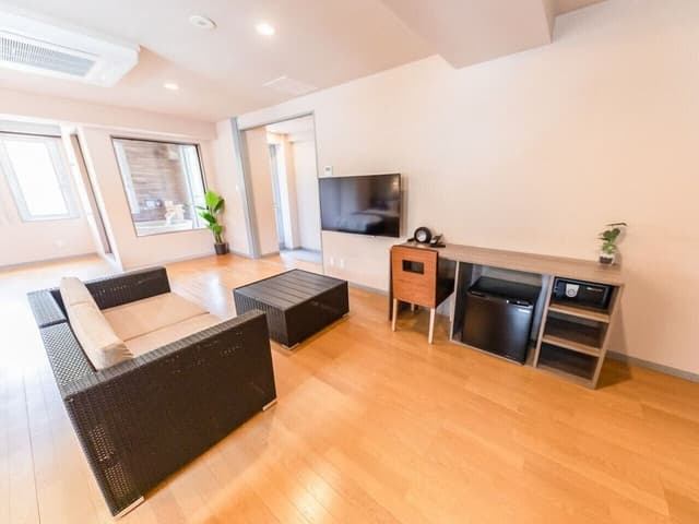 Modern western style suite room with open-air bath, Non-Smoking