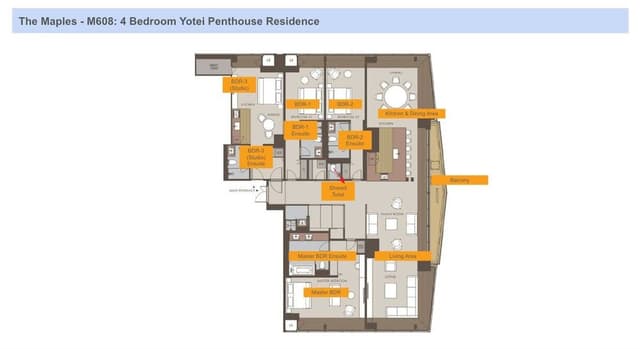 4 Bedroom Yotei Penthouse Residence (Dual Key)