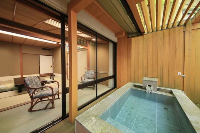 Japanese Style Room with Open-air Bath