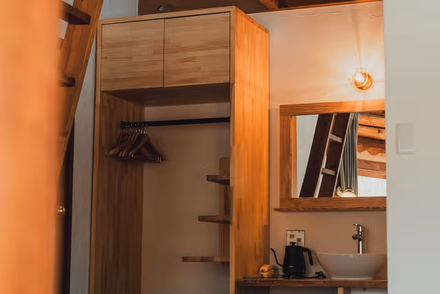Deluxe Triple Room, 3 Bedrooms, Non Smoking, Private Bathroom (121, Log Hotel, 2F)