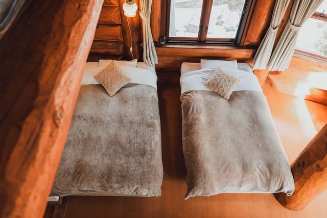 Deluxe Triple Room, 3 Bedrooms, Non Smoking, Private Bathroom (121, Log Hotel, 2F)