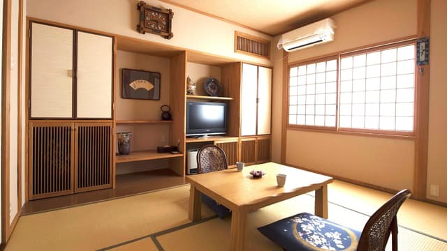 Japanese-Western Style Room with Open-Air Bath - 1 Person Stay Not Allowed