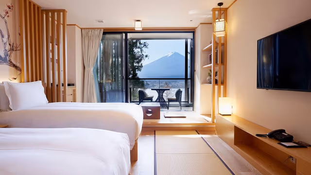 Premium Room with Open-Air Bath - No Mount Fuji View