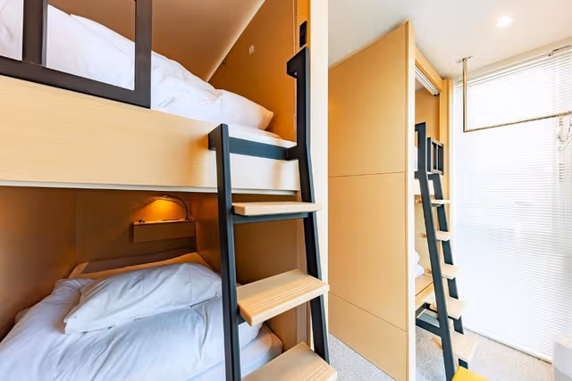 Dormitory Room with Single Bed