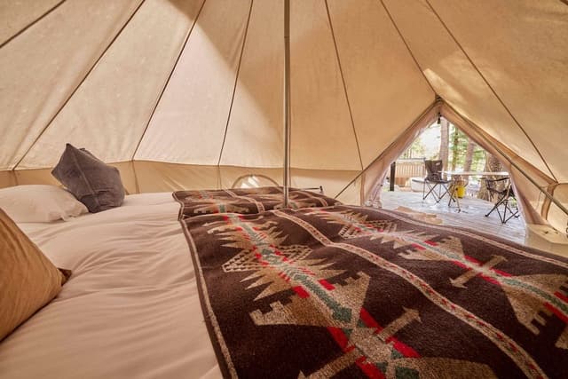 Premium Nordisk Tent 2 Beds+1Cot&Sleeping bag, Non smoking (Pet friendly)