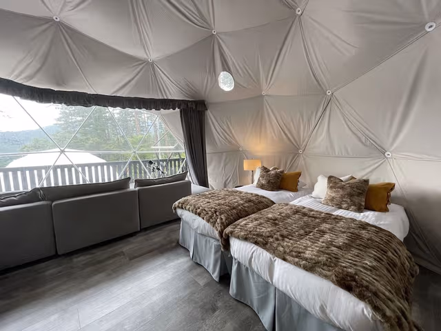 Luxury Dome Jupiter 6 Beds, Non smoking (Not pet friendly)