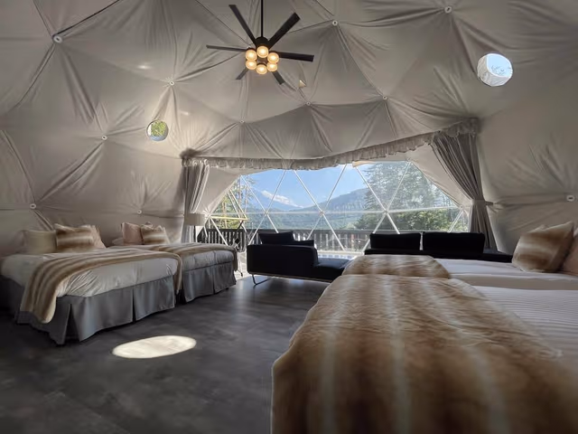 Luxury Dome Mars 6 Beds, Non smoking (Not pet friendly)