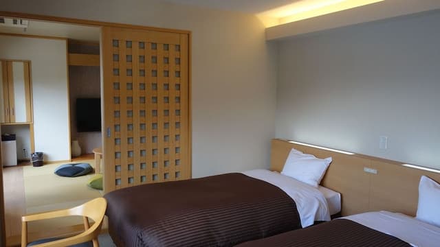 Mountain View and Lake View Superior Japanese Western Style Room