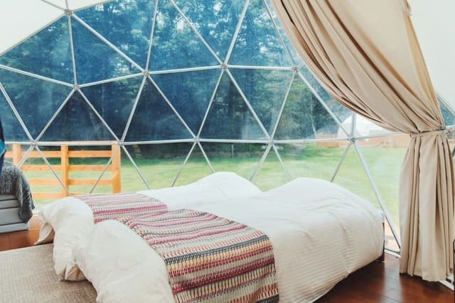 Amazing Dome type Tent, Terrace Grill