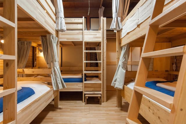 1 Bed in Dormitory for 6