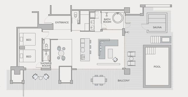 The Seven Pool Suite (S)