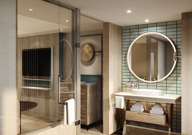 Standard Room, 1 King Bed, River View (with View Bath)