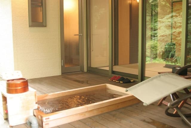 Japanese Western Style Room(8 Tatami-mats) with Private Opan-air Bath, Annex, Mountain View