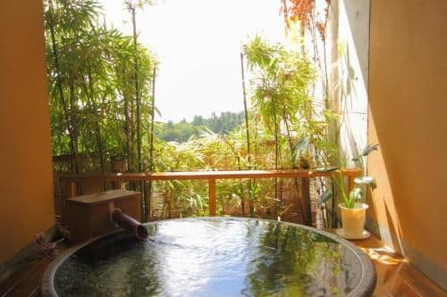 Japanese Corner Suite with Open-Air Bath and Terrace