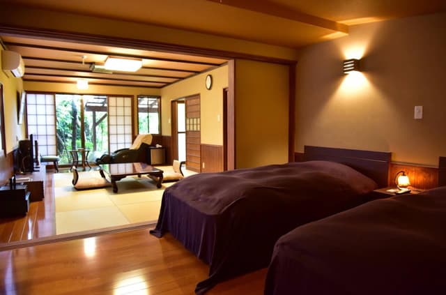 Superior Japanese Western Style Room with Private Semi Open-Air Bath - Non-Smoking