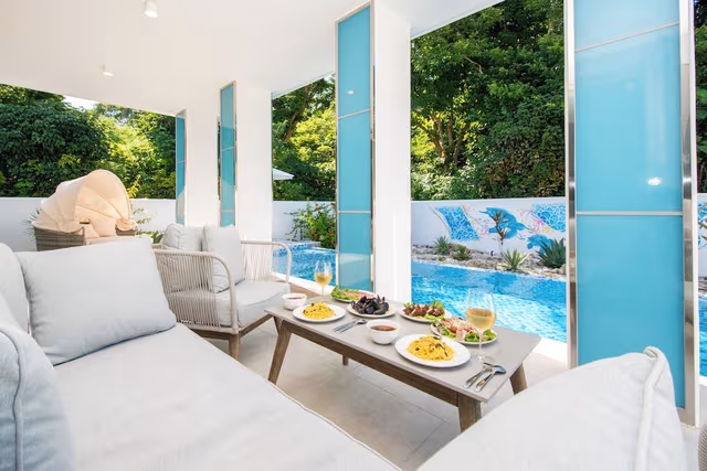 Superior Villa, Balcony, Pool View