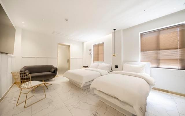 Twin Bed - Check-In Sun-Fri 6PM, Sat 10PM