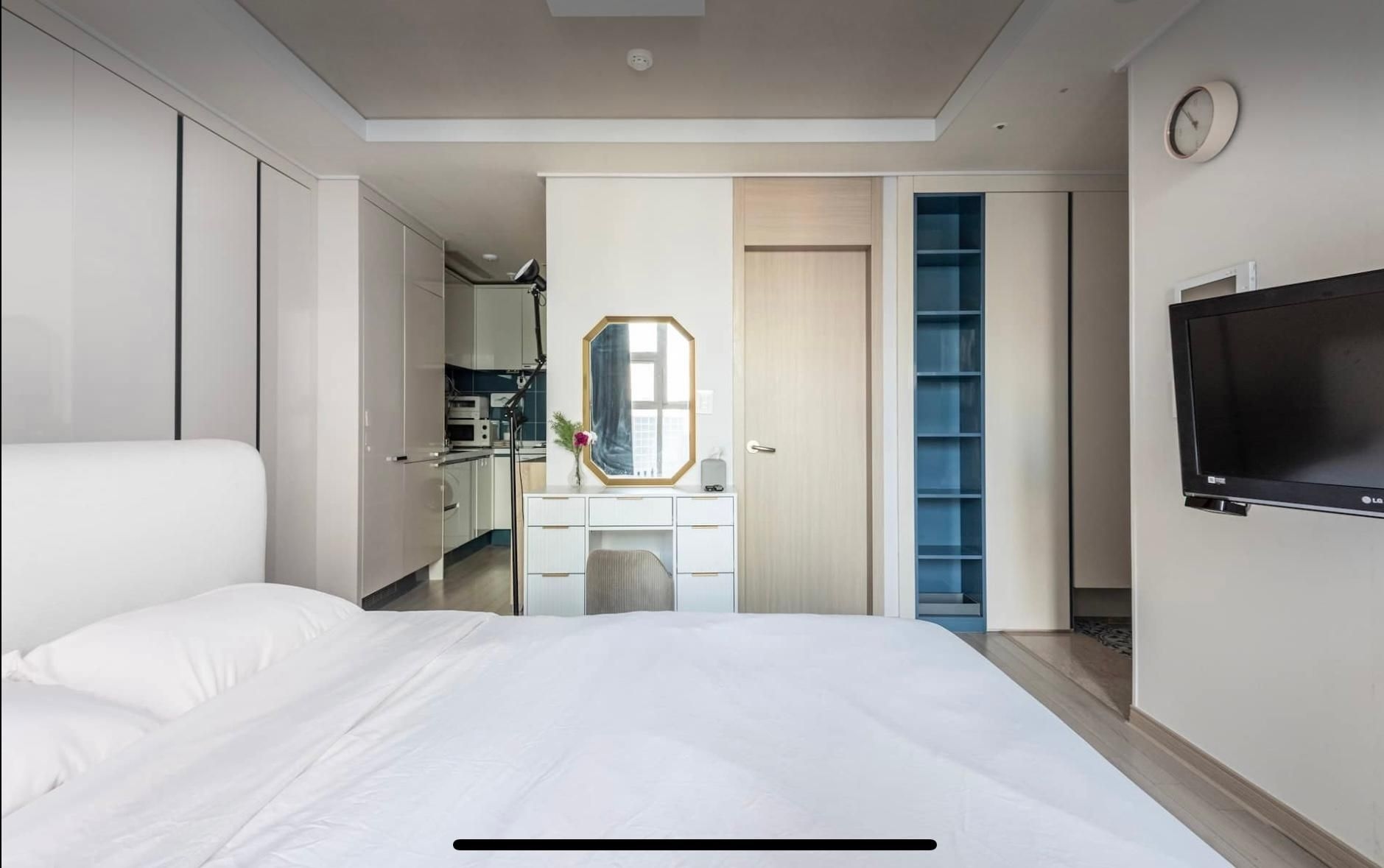 อพาร์ตเมนต์ 1 ห้องนอน 1 ห้องน้ำส่วนตัว ขนาด 33 ตร.ม. – กังนัม (UrbanExit Studio Gangnam)0