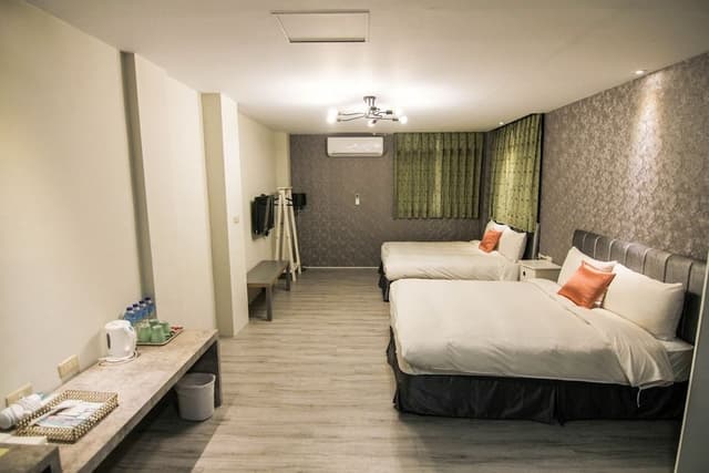 Deluxe Quadruple Room, 2 Double Beds, Mountain View