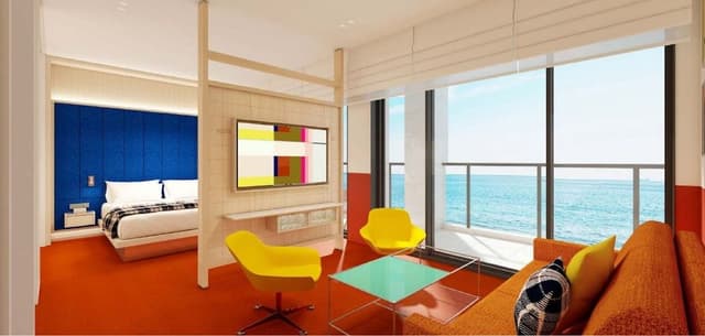The coolest oceanview executive family king terrace