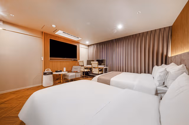 Deluxe Twin Room Non-Smoking